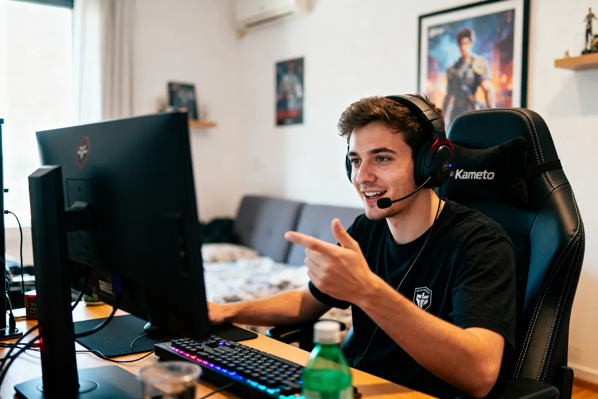 Kameto : sa routine stream, replays et moments clés live