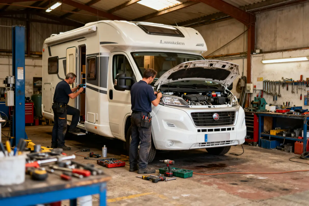 Réparation camping car autour de moi : Trouvez un atelier pro !