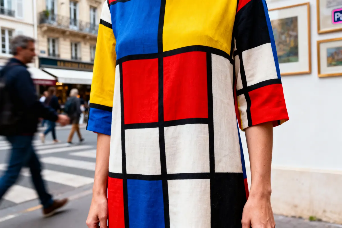Robe Mondrian : Découvrez l’art et le style iconique
