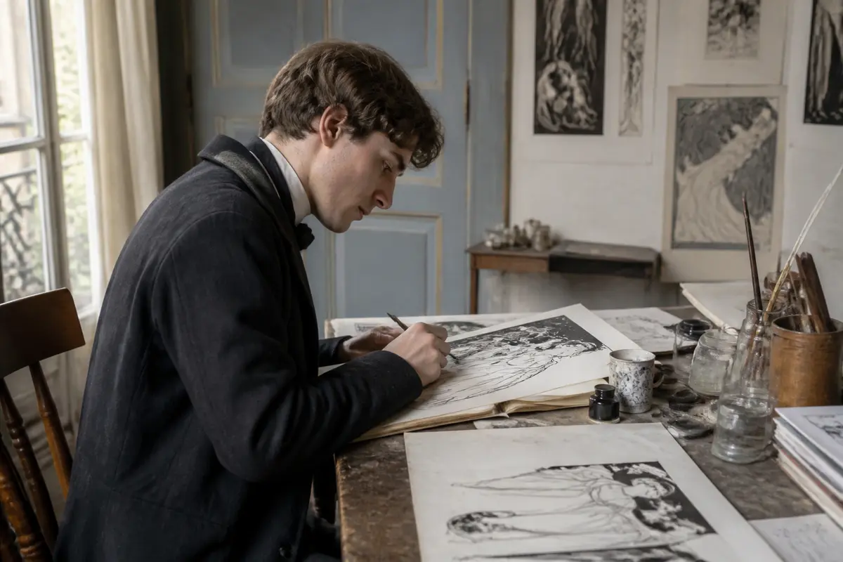 A Beardsley : L’Art de la Décadence et ses Œuvres Célèbres